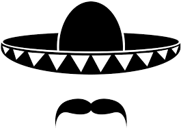 Pngtree offers mexican png and vector images, as well as transparant background mexican clipart images and psd files. Sombrero With A Beard From Mexico Art Prints By Muli Redbubble Cliparts Cliparting Com
