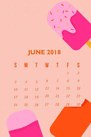June 2018 Iphone Calendar Hd Wallpaper Calendar Wallpaper Calendar Background Diy Calender