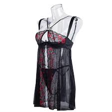 فستان نوم بورنو للنساء بدون أكمام، ملابس نوم رومانسية من الدانتيل، فساتين  جذابة للغاية ومثيرة مع حزام داخلي اشتريه بسعر منخفض. أسعار موفّرة وتوصيل  مجاني وتقييمات حقيقية مع صور في Joom