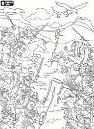 The Battle Of Narnia The Battle Between Humans And Talking Animals Chronicles Of Narnia Narnia Coloring Pages