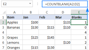 Check if the blanks count equals zero and put this expression in the logical test of if: Countblank And Other Functions To Count Empty Cells In Excel