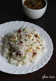 Ghee Rice Recipe Stovetop Instant Pot Recipe Indian Rice Recipes Ghee Rice Recipe Tasty Vegetarian Recipes