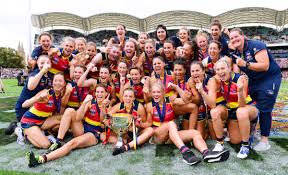 A Show Of Force Record Crowd Watches Adelaide S Second Aflw Flag