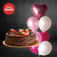 Pair a cake with birthday flowers or a balloon! Cake Balloons Bundle Junandus