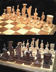 Chess Set Instrumental Chess Set On Etsy Handmade Themed Etsy In 2020 Themed Chess Sets Chess Board Chess Set