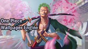 Phone number (58), person's name (11). Making Animation One Piece Zoro Live Wallpaper Engine Pc Mobile Youtube