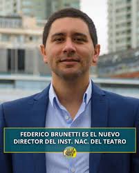 📣 En el día de hoy se designó a Federico Brunetti como director del  Instituto Nacional del Teatro. La informacion fue publicada en el Boletín  Oficial. El Gobierno oficializó cambios en la