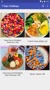 Nah, beberapa bulan yang lalu saya menemukan pola makan. 7 Days Challenge For Android Apk Download