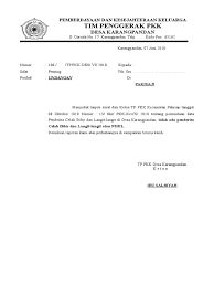 Contoh kop surat pdf koleksi undangan, desain undangan contoh, undangan, unik. Contoh Surat Undangan Pkk Desa Sample Surat Undangan