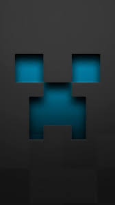 Minecraft Blue Creeper Gray Pixelart Wallpaper Iphone Wallpaper Minecraft Wallpaper Minecraft Pictures Minecraft