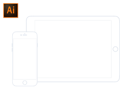 Free apple ipad air 2020 mockup psd. Free Iphone Ipad Vector Wireframe Mockup Titanui