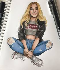 Entdecke rezepte, einrichtungsideen, stilinterpretationen und andere ideen zum ausprobieren. Cute Girly Art Pinterest Drawing Cute Girl Wallpaper Novocom Top