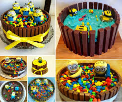 Minion Kit Kat Cake Recipe Easy Video Instructions Kitkat Cake Kit Kat Cake Minion Cake