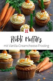 Der Leckerbissen Des Monats Rubli Muffins Mit Vanilla Creamcheese Frosting Rubli Muffins Leckerbissen Lecker