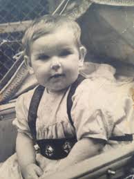 Ella Reynolds and Manley Reynolds holding his granddaughter Linda Reynolds  McDonald, Circle 1949. from Richmond County Memories by Betty S Evans.