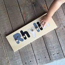 Instead of having a typical landscape or image that is unrelated to you on normal puzzles sold elsewhere, you can choose your most cherished photos of yourself or ones that you share with loved. Name Puzzle 6 Letters Add Personalized Engraved Message On Etsy Name Puzzle Name Puzzles Wooden Names