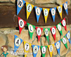 Are you having an olympics themed party? 13 Olympic Games Printable Party Decor From Tip Junkie Freebie Olympic Games For Kids Winter Olympics Activities Olympics Activities