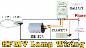 Hpmv Lamp क व यर ग क स कर Lamp Connection With Ballast And Ignito In 2020 Lamp Wire Lamp Ballast