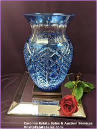 Waterford crystal roses for in lucan dublin from sylviamcd. Sold Price Waterford Molly Fleurology Vase Signed Light Blue Azure 12 Tall October 5 0119 4 00 Pm Edt