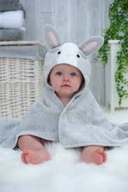 Supplies needed for making a hooded towel. Personalised Bunny Baby Towel Baby Gift Bathing Bunnies