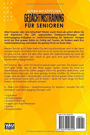 We did not find results for: Altern Mit Kopfchen Gedachtnistraining Fur Senioren Mit 235 Neuen Gehirnjogging Und Denksport Ubungen Geistig Fit Bleiben Ratselblock Inkl Sudoku Knobelspiele German Edition Hofhard Christian 9798578006999 Amazon Com Books