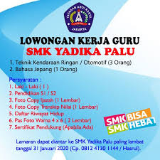 7 bulan yang lalu / selamat atas pelantikan kepala sekolah smk yadika palu ferdinand samola, sst Smk Yadika Palu Posts Facebook