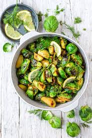 Brussels sprout with lemon and pancetta is going to be a delicious side dish that offers a how do you make brussels sprout with lemon & pancetta. Pan Roasted Brussels Sprouts With Loads Of Lemon And Dill Food To Glow