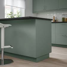 Bodarp Cover Panel Gray Green 25x30 Ikea Ikea Kitchen Design Cottage Kitchen Design Ikea Kitchen