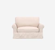 Now from $1,928.00 conor queen sleeper sofa your price from. Pb Comfort Roll Arm Slipcovered Twin Sleeper Sofa With Memory Foam Mattress Pottery Barn