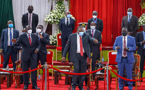 Update on bbi report in kenya, summary and full pdf/ photo of presidet uhuru kenyatta and raila odinga 8th march 2018 handshake. Intrigues In Bbi Signature Collection Delay People Daily