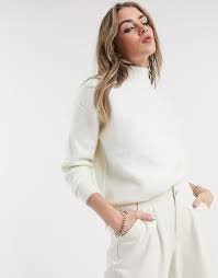 The jumper dress is interwoven with metallic thread detailing to help you transition from day to evening with ease, courtesy of its striking shimmer. Ø¨Ø®ØµÙˆØµ ØªØ­Ø¬Ø± Ø¨Ø±ÙˆÙØ© Bershka Roll Neck Jumper Psidiagnosticins Com