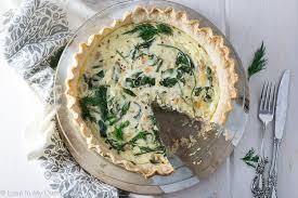This baked salmon recipe is easy to customize with your favorite seasonings, and takes less than 15 minutes from start to finish. Salmon Spinach Quiche Love In My Oven