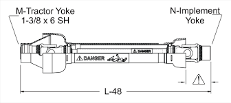 G G Manufacturing Company Ready Made Pto Drivelines