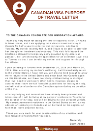 Now i want to hi, iam a student in canada, and i like my husband to visit me here.is this invitation letter enough for submitting with his. Purpose Of Travel Canada Visa Sample Letter By S O P Writingsamples On Deviantart
