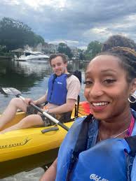 Calm waters for a lovely evening, kayaking