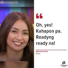 Wanna Fact PH - Ready na umano ang actress na si Kathryn Bernardo kung  handa na ba siyang magmahal muli matapos matanong siya sa latest episode ng  'Fast Talk with Boy Bunda.' #