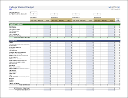 College Student Budget Worksheet College Student Budget College Budgeting Student Budget