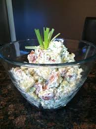 Creamy cucumber salad with sour cream recipe. Red Skin Dill Potato Salad Elbowsonthetable