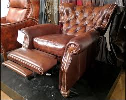American Made Tufted Leather Recliner Leather Recliner Tufted Leather Recliner