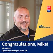 We're pleased to announce that Mike Maass has been promoted to Operations… 