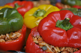 Cauliflower Stew Stuffat Tal Pastard Recipe Stuffed Peppers Stuffed Peppers With Rice Maltese Recipes