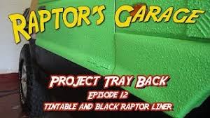 It is currently the best cover for truck beds in the market. U Pol Raptor Black And Tintable Bed Liner Project Green Meanie Youtube