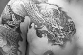 Black And White Dragon Tattoo Sleeve Japanese Tattoo Designs Google Search Sleeve Tattoos Dragon Tattoo Shoulder Dragon Sleeve Tattoos