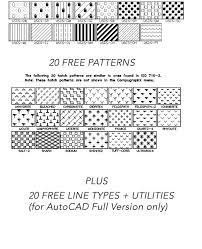 Autocad Hatch Patterns A Library Containing 365 Hatch Patterns Runs In Autocad And Autocad Lt Hatch Pattern Autocad Architecture Drawing