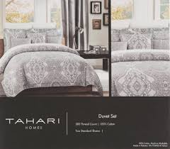 Tahari Home Luxury Bohemian Duvet Cover Boho Style Medallion Print In Blue Ebay Tahari Home Duvet Covers Bohemian Home