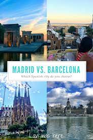You can travel from madrid to barcelona on renfe and ave trains. The El Clasico Debate Madrid Or Barcelona How Can You Choose Between Two Stunning Spanish Cities But If You Had T Madrid Travel Spain Travel Spain Culture