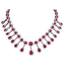 Maybe you would like to learn more about one of these? Antique Burma Ruby And Diamond Necklace For Sale At 1stdibs
