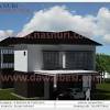 Pilihan yang sempurna untuk bangunan adalah rumah ke 8. 1