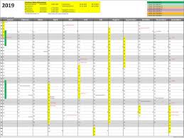 Kalender 2019 zum ausdrucken nachstehend finden sie die kalender für 2019 für deutschland und alle bundesländer zum ausdrucken. Amv Jahreskalender 2019 Alle Meine Vorlagen De