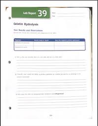 Fatin arifa binti mansor (2018264884) 3. Lab Report 39 De Gelatin Hydrolysis Your Results And Chegg Com